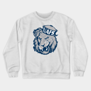 Fort Smith Crewneck Sweatshirt - Vintage UAFS Lion Mascot by Osprey Tees LLC